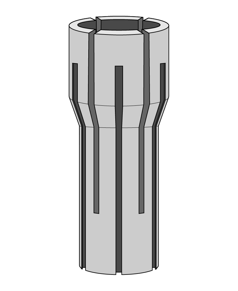 Double-Angle (DA) Collet