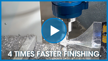 Complete Finishing Operations 4 Times Faster with Air Turbine CNC Spindles