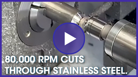 Make Stainless Steel Fly At 80,000 RPM on Your Lathe